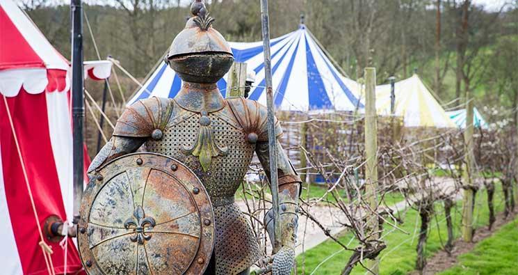 ホテル Leeds Castle Knights Glamping エクステリア 写真